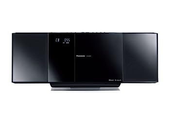 【中古】【人並み外れたに好いたらしい】Panasonic コンパクトステレオシステム 黒いこと SC-HC55-K