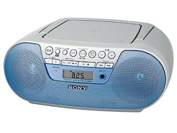 【中古】（人並み外れたに似つかわしい）SONY CDラジオ受信機 S10CP 青み ZS-S10CP/L