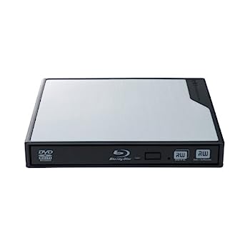 【中古】Logitec USB3.0対応 ポータブルブルーレイドライブ 「For Mac」 シルバー LBD-PME6U3MSV|IINEX