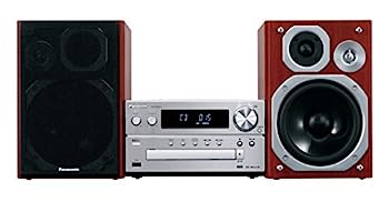 【中古】（非常に良い）Panasonic CDステレオシステム シルバー SC-PMX5-S