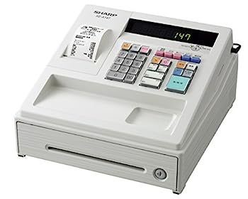 楽天市場】【中古】シャープ 電子レジスター XE-A127-H（グレー