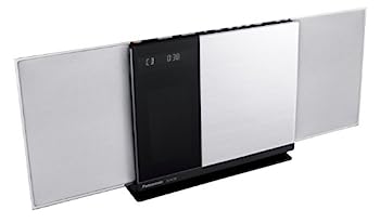 【中古】Panasonic コンパクトステレオシステム Bluetooth対応 ホワイト SC-HC38-W
