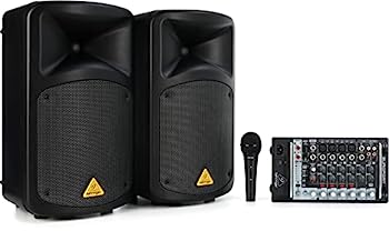 【中古】Behringer ポータブルPAシステム 8ch 超軽量デザイン MP3プレーヤー/ULMワイヤレス対応USBポート/FBQ機能/リバーブエフェクト/ボイスオーバー機 100,280円