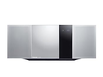 【中古】（人並み外れたに似つかわしい）パナソニック コンパクトステレオシステム Bluetooth相応う しろがね色 SC-HC39-S