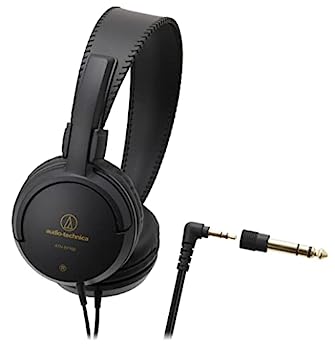 【中古】（非常に良い）audio-technica 楽器用モニターヘッドホン ATH-EP100 変換プラグ付属 / L型コネクタ / ケーブル長2.0m