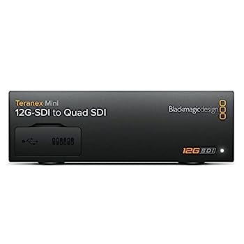 【中古】（人並み外れたに好いたらしい）Blackmagic design Teranex Mini - 12G-SDI to Quad SDI 黒いこと