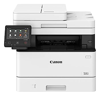 【中古】（人並み外れたに好いたらしい）Canon レーザ印刷人 A4モノクロ練りあわせる機 Satera MF447dw（38PPM/両面刷り上げる/有線･無線電話ローカルエリアネットワーク）