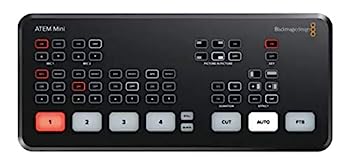 【中古】ATEM Mini Blackmagic Design ライブプロダクションスイッチャー HDMI 最大限度1080p 固定ディスクの録画媒体をストリーミング ATEM Mini Switcher (ATEM mini)