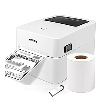 【中古】KOGLEE Deli 感熱ラベルプリンター 日本郵便クリックポスト Amazon FBA ヤマトサーマルシール対応 業務用 高速 配送ラベル バーコード ステッカ