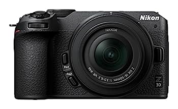 【中古】ニコン 鏡鑑受け答え一眼 Z30 16-50 VR 水晶体一揃いの道具 Zマウント APS-C 映像 Vlog 手振れ手を加える Nikon 黒いこと デジタルカメラ-ミラーレス一眼カメラ