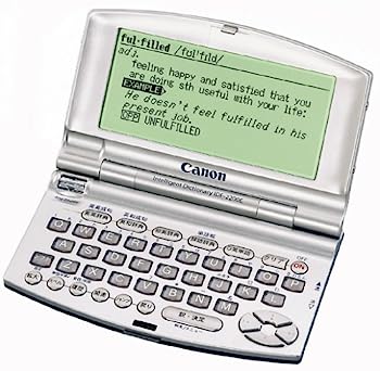 【中古】（非常に良い）CANON wordtank IDF-2200E (5コンテンツ, 英語モデル, コンパクトサイズ)