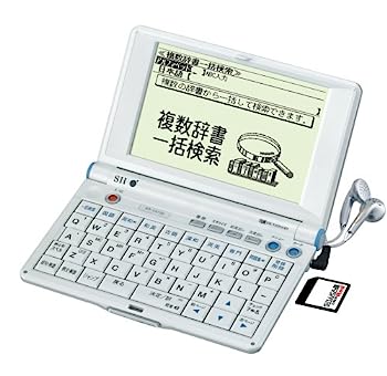 【中古】（人並み外れたに好いたらしい）SEIKO 集積回路 DICTIONARY SR-V4700 (28コンテンツ, 学びとる真似形, 声音相応う, シルカカードレッド相応う)