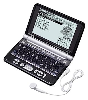 【中古】CASIO 電子辞書 Ex-word XD-ST6200BK ブラック (100コンテンツ, 6ヶ国語音声機能, 生活実用モデル, バックライトつきスーパー高精細液晶, トリプ|IINEX