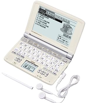 【中古】CASIO Ex-word 電子辞書 XD-SW6500BG-CA スペシャルカラーベージュ 本革ケースセット特別限定モデル|IINEX