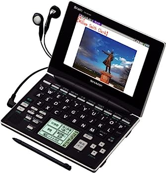 【中古】SHARP Brain(ブレーン) 手書きパッド搭載カラー液晶電子辞書 PW-GC590-B 高校生学習モデル 音声対応100コンテンツ収録 手書き暗記メモ搭載｜IINEX