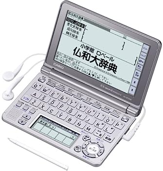 【中古】【非常に良い】CASIO Ex-word 電子辞書 XD-GF7250 音声対応 57コンテンツ フランス語モデル 5.7型液晶クイックパレット付き