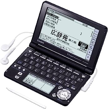 【中古】（人並み外れたに似つかわしい）CASIO Ex-word 陰電子字引き XD-空想科学小説6300BK 黒いこと 音吐相応う 110コンテンツ 多字引き組み入れる模範例 クイック調色板付き添い人5.3型(横117.0×縦66.1粍)肌ざわり