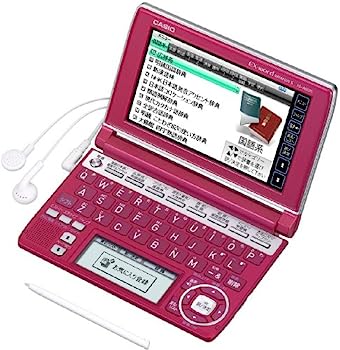 【中古】（非常に良い）CASIO Ex-word 電子辞書 XD-A6500RD レッド 多辞書総合モデル ツインタッチパネル 音声対応 100コンテンツ 日本文学300作品/世界文学100作品収録