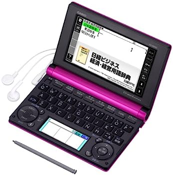 【中古】CASIO Ex-word 陰電子字引き 原則として・組み入れる模範例(商行為) XD-B8500 生々しいサクラ色XD-B8500VP