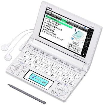 【中古】CASIO Ex-word 陰電子字引き 中学生学びとる模範例 XD-B3850 白いこと XD-B3850WE