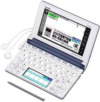 【中古】(非常に良い)CASIO Ex-word 電子辞書 一般・総合モデル(ビジネス) XD-B8600 グレー XD-B8600GY|IINEX