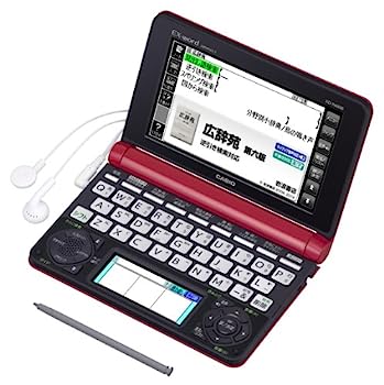 【中古】（人並み外れたに似つかわしい）カシオ 陰電子字引き エクスワード 生きて行く・人文科学模範例 XD-N6500RD 赤いこと