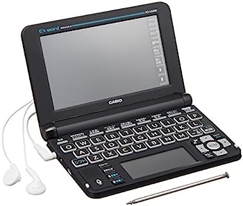 【中古】カシオ 陰電子字引き エクスワード 中学生模範例 XD-U3800BK 黒いこと