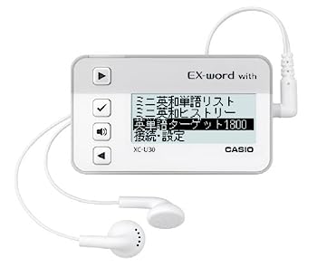 【中古】（非常に良い）カシオ計算機 EX-word デジタル単語帳/中学生 XC-U30