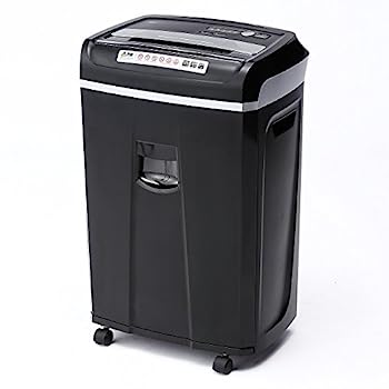 【中古】（非常に良い）サンワダイレクト シュレッダー 業務用 60分連続使用 静音 A4/20枚細断 ホッチキス対応 大容量26.5L クロスカット CD/DVD/カード対応 400-PSD021 53,298円