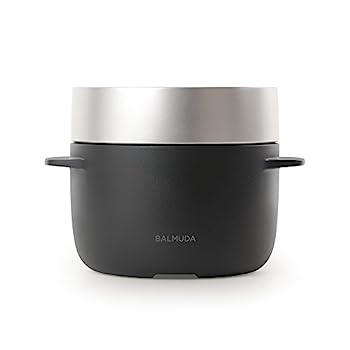 【中古】バルミューダ ザ ゴハン 3合炊き灯し火炊飯器 BALMUDA The Gohan K03A-BK