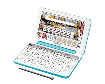 【中古】シャープ カラー電子辞書 Brain 高校生モデル ブルー系 2018年春モデル PW-SH5-A｜IINEX