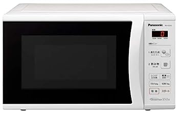 【中古】（非常に良い）パナソニック 単機能電子レンジ 22L ターンテーブル ワンタッチ自動あたため ヘルツフリー ホワイト NE-E22A2-W