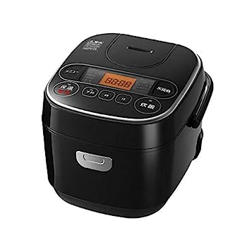 【中古】（非常に良い）アイリスオーヤマ 炊飯器 マイコン式 3合 極厚銅釜 銘柄炊き分け機能付き ブラック Smart Basic RC-MA30AZ-B