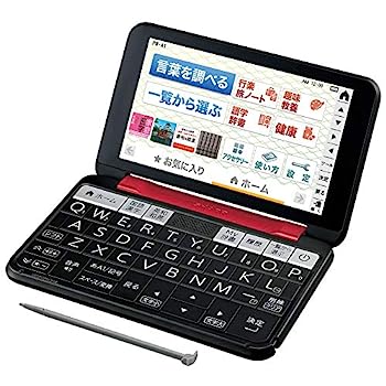 【中古】シャープ PW-A1-R カラー電子辞書 Brain 生活教養モデル レッド系