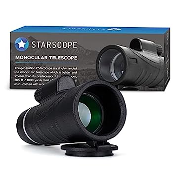 【中古】STARSCOPE 単眼望遠鏡 G2-10x42 長距離単眼鏡 大人用 | バードウォッチング/狩猟/スポーツなどに | 小型コンパクト単眼鏡 30フィート/1000ヤード｜IINEX 17,147円
