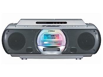 【中古】【人並み外れたに好いたらしい】JVC RC-G1MD-S CD-MD携帯型取り合わせ しろがね色