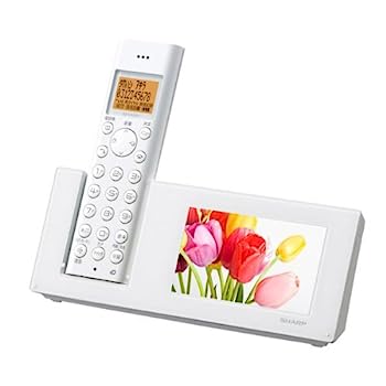 【中古】シャープ デジタルコードレス電話機 親機のみ ホワイト系 JD-4C1CL-W|IINEX