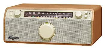 【中古】Sangean WR-12 AM/FM Analog Wooden Cabinet Receiver (Walnut) 並行輸入