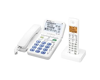 【中古】（非常に良い）シャープ デジタルコードレス電話機 子機1台付き 1.9GHz DECT準拠方式 JD-G60CL