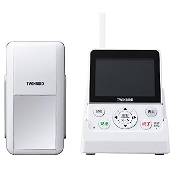 【中古】TWINBIRD ワイヤレス・ドアスコープモニター DoNaTa(ドナタ) 白いこと VC-J560W