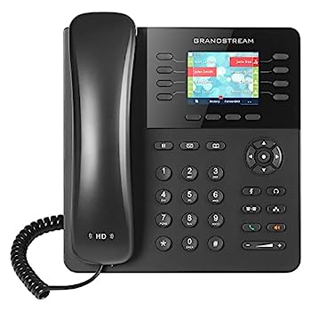 【中古】Grandstream GXP2135 IP電話 4-SIP 8-Line 色合い液晶 PoE