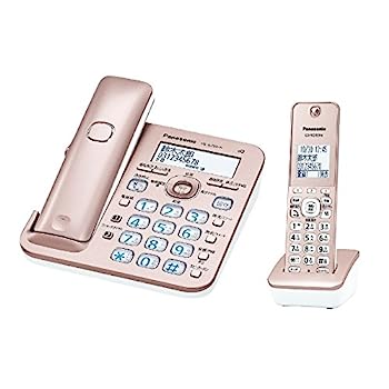 【中古】（非常に良い）パナソニック 電話機 RU・RU・RU VE-GZ50DL-N [ピンクゴールド]｜IINEX