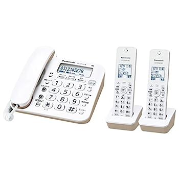 【中古】（人並み外れたに似つかわしい）パナソニック 電話 RU・RU・RU VE-GZ20DW