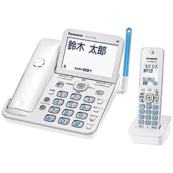 【中古】パナソニック 電話機 RU・RU・RU VE-GZ71DL-W [パールホワイト]