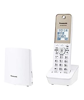 【中古】パナソニック デジタルコードレス電話 しち面倒臭さ電話を掛ける打つ手役立つこと申し受ける 白いこと VE-GZL40DL-W