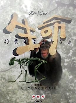 【中古】（非常に良い）NHKスペシャル 生命40億年はるかな旅 第8集:ヒトがサルと別れた日 [DVD]