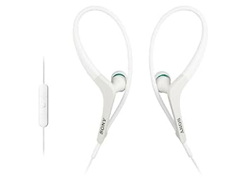 【中古】（非常に良い）SONY 密閉型インナーイヤーレシーバー ホワイト MDR-AS400IP/W