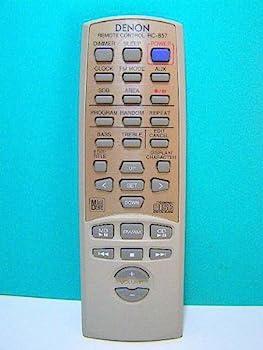 【中古】【人並み外れたに好いたらしい】DENON オーディオ遠隔操作 RC-857