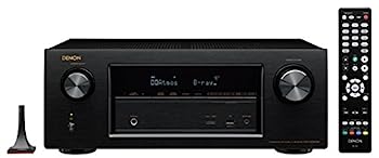 【中古】（非常に良い）Denon AVサラウンドレシーバー 7.2ch Dolby Atmos DTS:X HDCP2.2 Wi-Fi/Bluetoothワイヤレス/ハイレゾ音源対応 ブラック AVR-X2200W-K