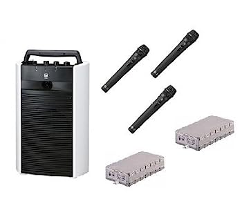 【中古】（非常に良い）TOA ポータブルアンプ/シングル WA-2700CD+WM-1220X3+WTU-1720X2｜IINEX 302,445円